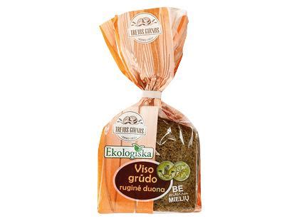 Ekologiška speltų pitos duona pakuotėje