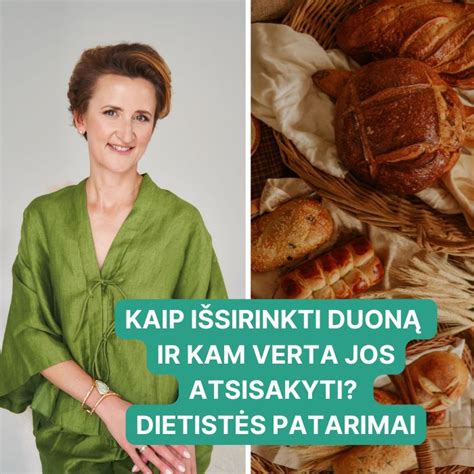 Infografika su patarimais, kaip pasigaminti sveikesnę keptą duoną