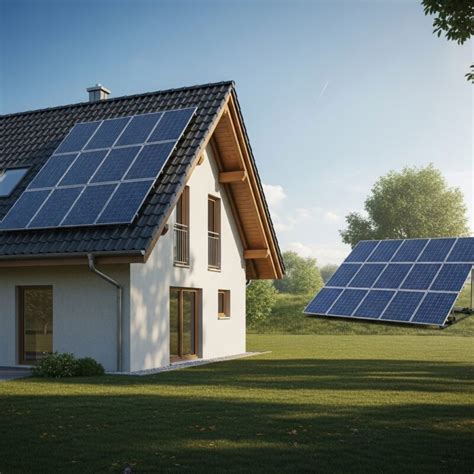 Saulės elektrinės sumontuotos ant žemės ir ant stogo