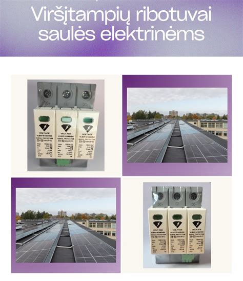 Apsaugos nuo žaibo sistemos saulės elektrinėje