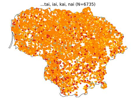Materos urviniai miestai