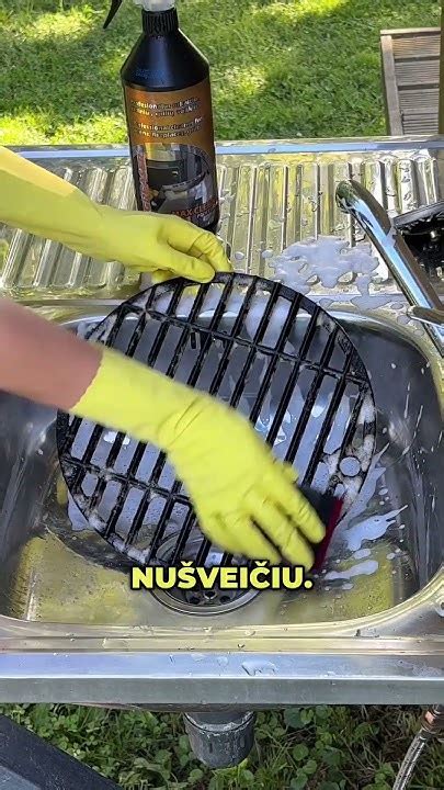 profesionalaus grilio valymas ir priežiūra