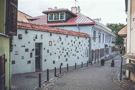 Literatų gatvės instaliacija