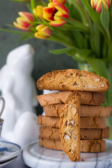 Migdoliniai Biscotti sausainiai