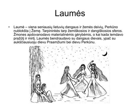 Laumės paveikslas iš lietuvių mitologijos