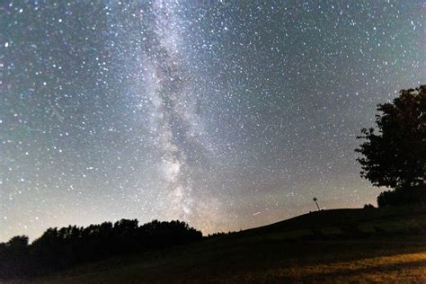 Žvaigždėtas naktinis dangus