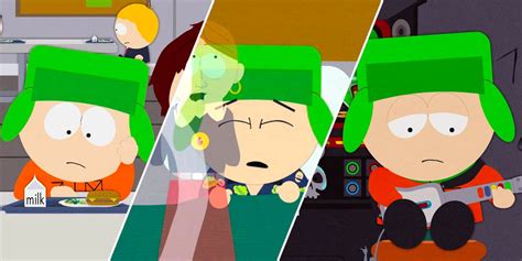 Pagrindiniai „South Park“ veikėjai: Stanas, Kyle'as, Cartmanas ir Kenny