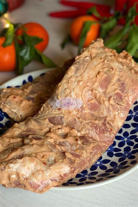 Šonkauliukų marinavimas