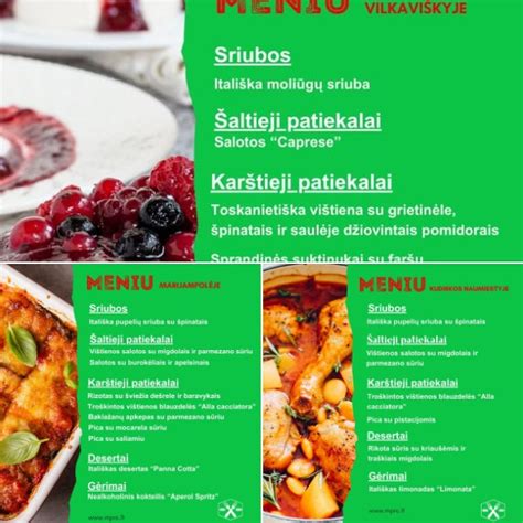 Itališkų patiekalų degustacija