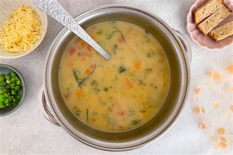 Sudėtinės daržovių sriubos dalys