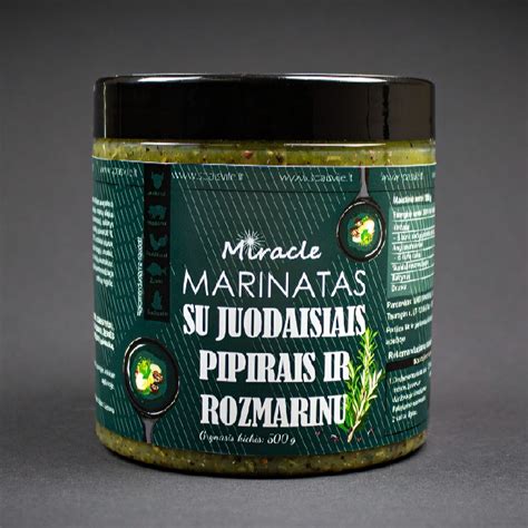 Marinatas ir prieskoniai cukinijoms