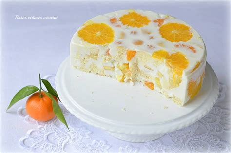 Nuotrauka su kokybiškais jogurto, apelsinų ir želatinos ingredientais