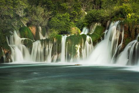 Krka nacionalinio parko Skradinski Buk kriokliai