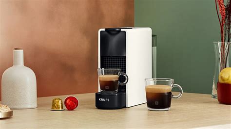 Nespresso Essenza Mini techninės specifikacijos infografika