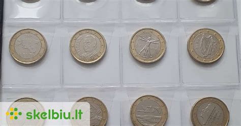Euro monetų ir banknotų pavyzdžiai