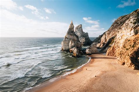 Praia da Ursa paplūdimys ir jo dramatiški vaizdai