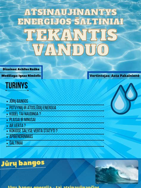 Tekantis upės vanduo ir ramus ežero vanduo