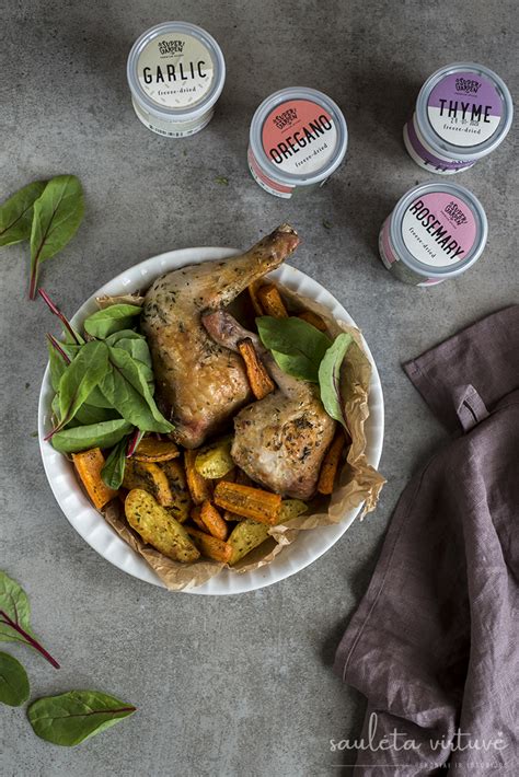 Vištos marinavimas su prieskoniais