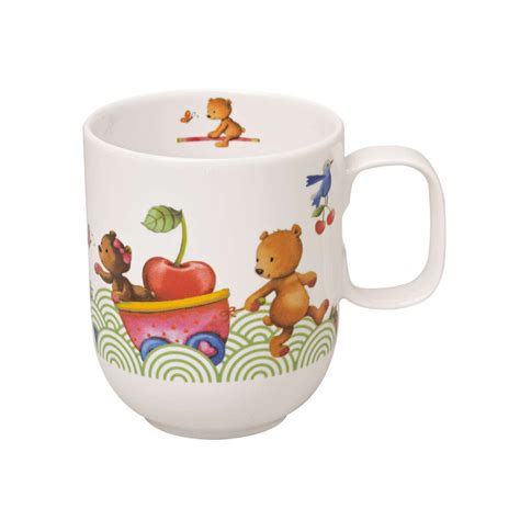 „Villeroy & Boch“ indų rinkinys vaikams su gyvūnėlių motyvais