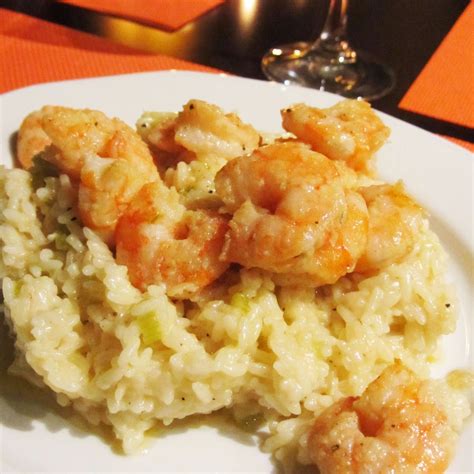 Risotto su krevetėmis