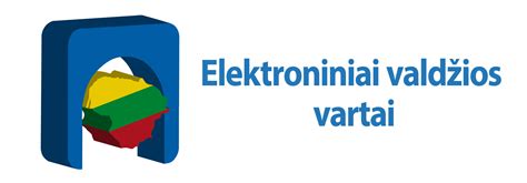 VMI logotipo ir elektroninių paslaugų portalas