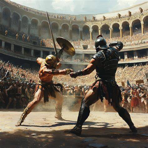 Gladiatorių kovos Romos Koliziejuje