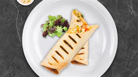 tortilija su persiku ir sūriu