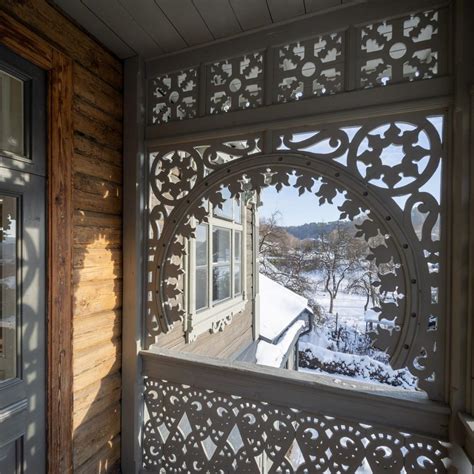 Medinės architektūros pavyzdys Žvėryne