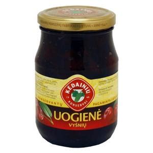 Vyšnių uogienė keksiukams