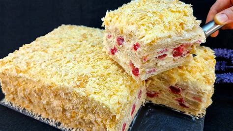 Greitai paruošiamas Napoleono tortas