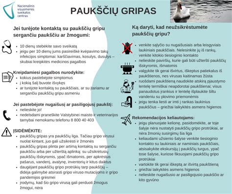 Paukščių gripas - informacinis plakatas