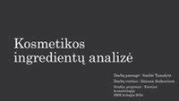 Ingredientų pasirinkimas keksiukams