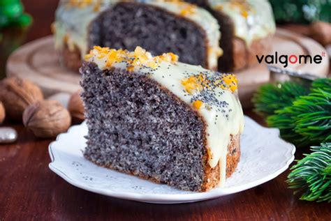 trupiniuotas aguonų pyragas