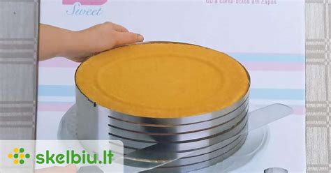 biskvito pjaustymas siūlu