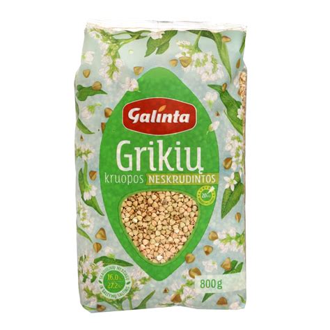 Grikių kruopos ir daržovės ingredientai