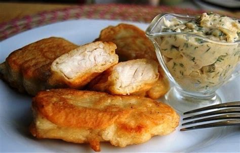 Alaus tešloje keptų žuvies spurgyčių ingredientai
