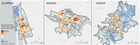 Vilniaus miesto šilumos salos efektas