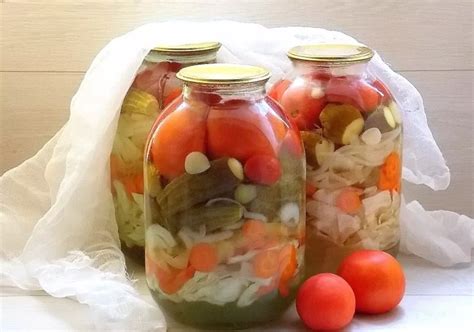 Daržovės marinate