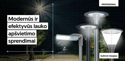Lauko apšvietimo pavyzdžiai sode