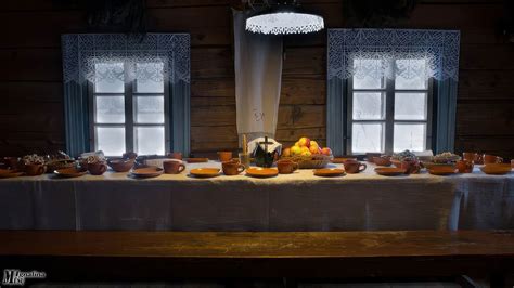 Senovės lietuvių stalas su duona