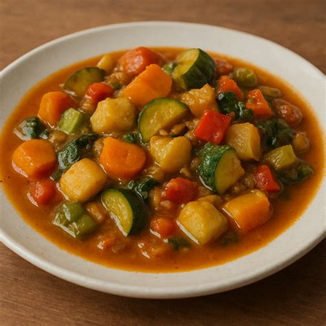 Daržovių troškinys su vištiena