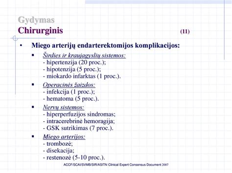 arterijų užsikimšimo schema