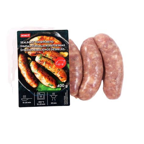 Šviežios kiaulienos dešrelės