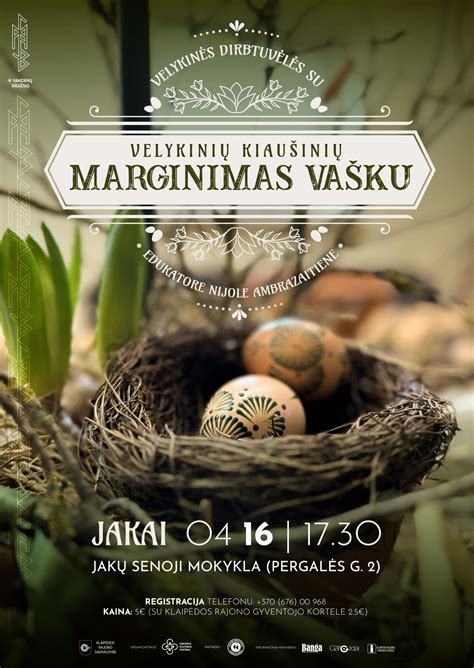 Velykinių kiaušinių marginimo įrankiai