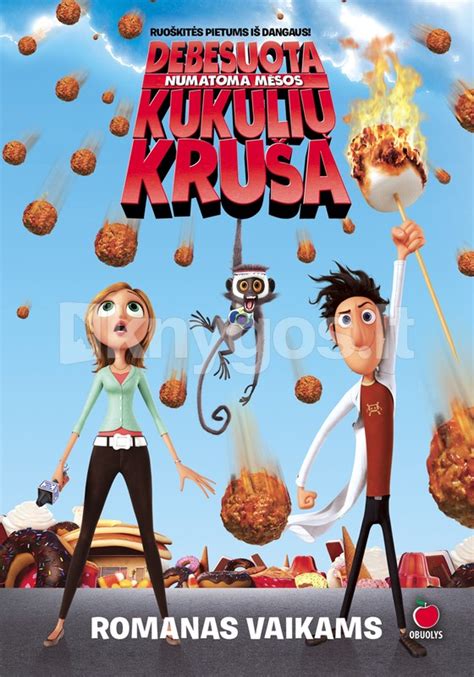 Maistazveriai iš filmo Debesuota, numatoma mėsos kukulių kruša 2