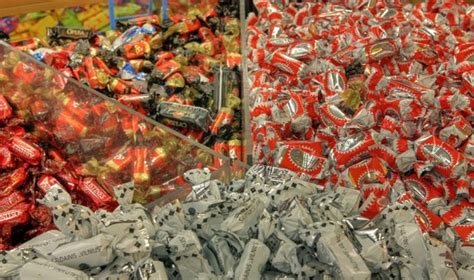 Saldainių įvairovė Prienų fabrike