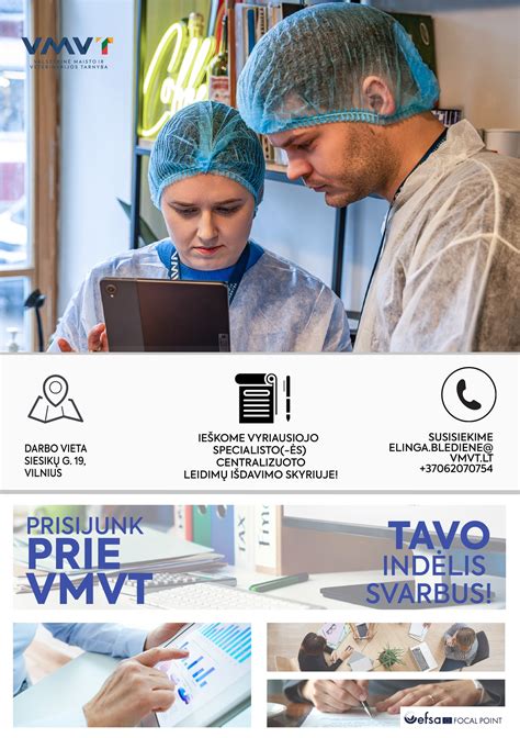 VMVT inspektoriaus darbo iliustracija