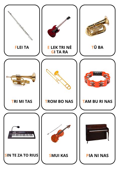Vaiko amžių atitinkantys muzikos instrumentai