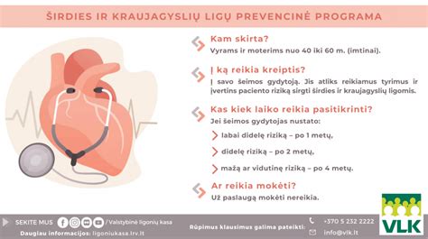 Širdies ligų prevencija