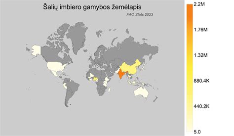 Pasaulinė mėsos gamybos ir eksporto žemėlapis